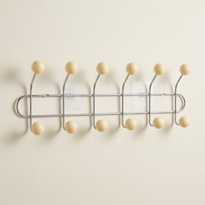 Hoxly Self Adhesive Multi Hook Coat Rack