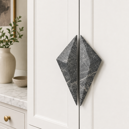 Kizova Natural Marble Cabinet Handles