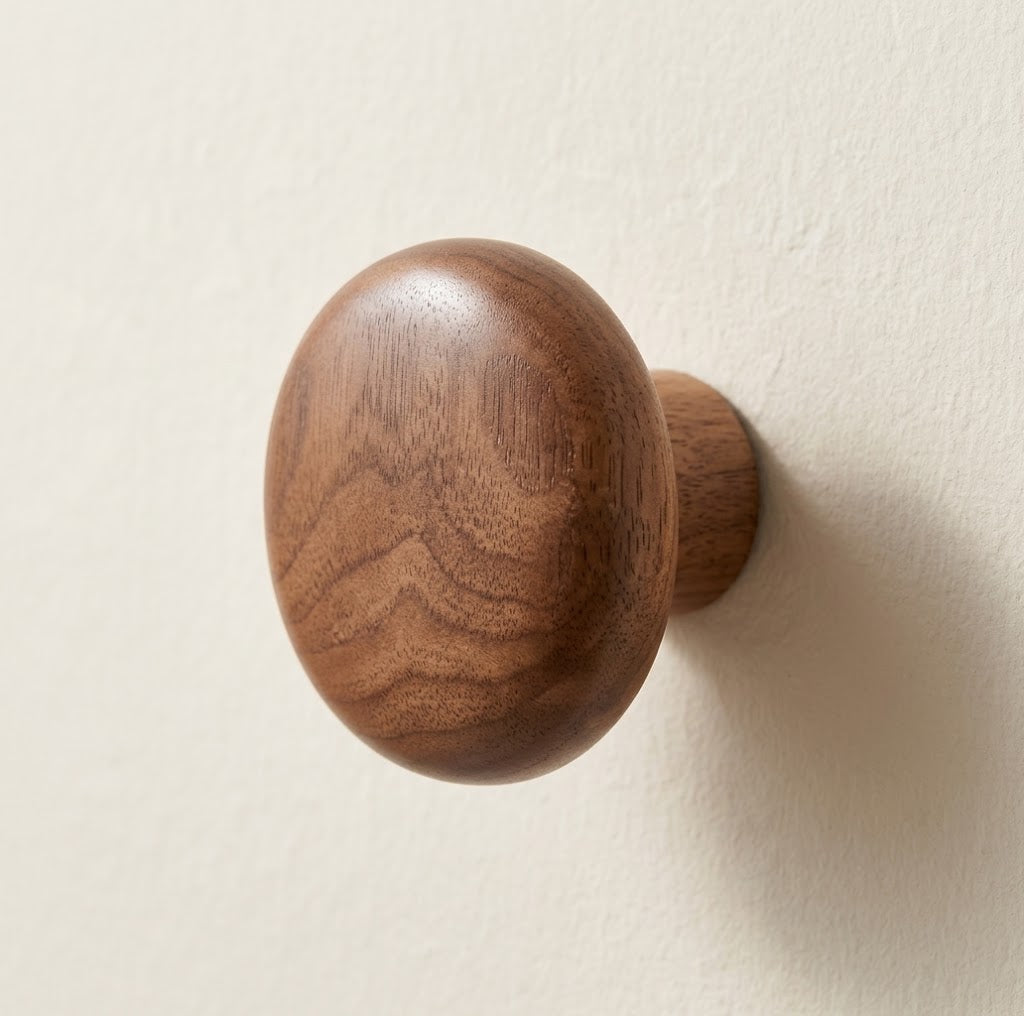 Zorvun Scandi Solid Wood Wall Hook