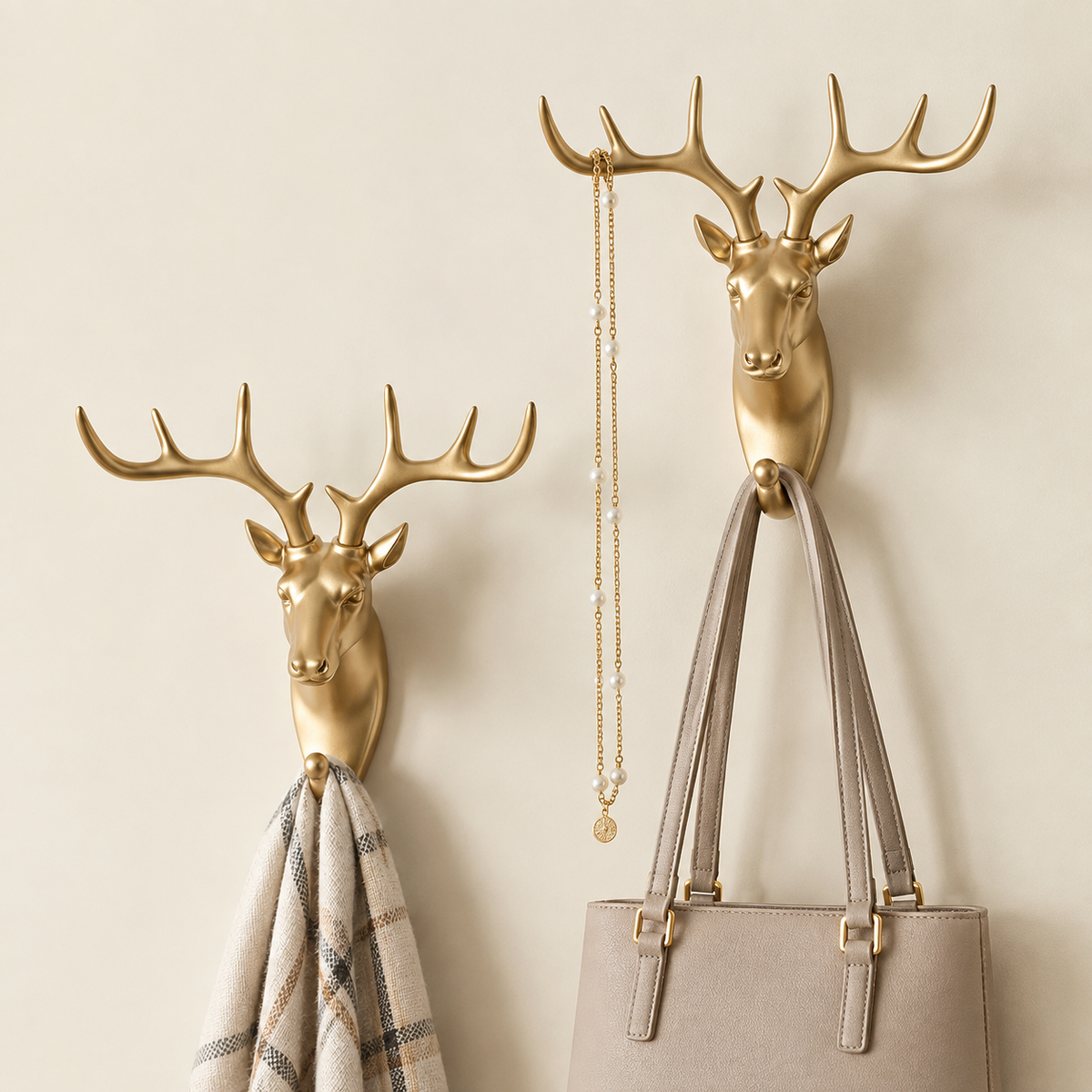 Vuleri Animal Head Decorative Wall Hook