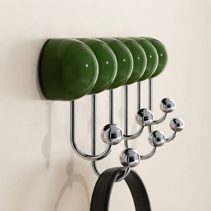 Zireno Mid-Century Suction Cup Coat Rail