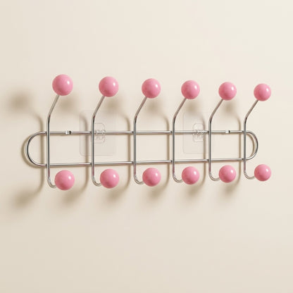 Hoxly Self Adhesive Multi Hook Coat Rack