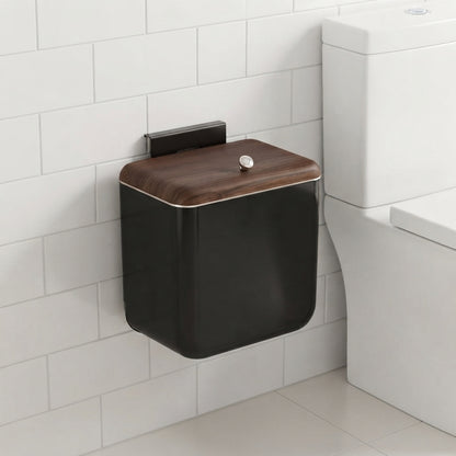 Tring Walnut Effect Hanging Cupboard Door Bin