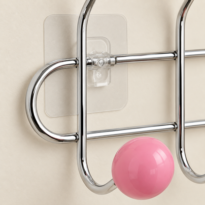 Hoxly Self Adhesive Multi Hook Coat Rack