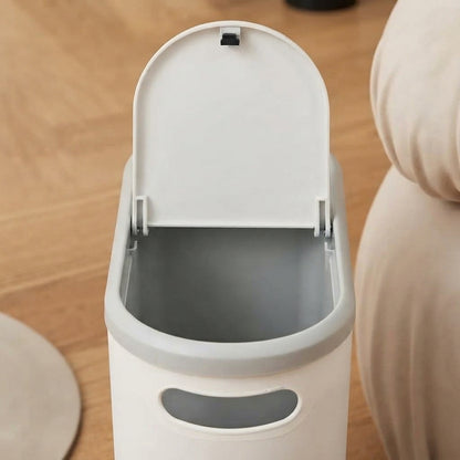 Otley 12L Slim Push Top Bathroom Bin