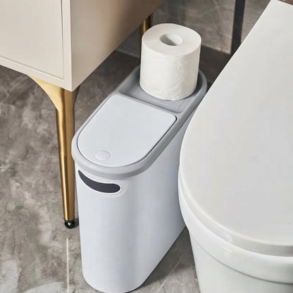 Otley 12L Slim Push Top Bathroom Bin