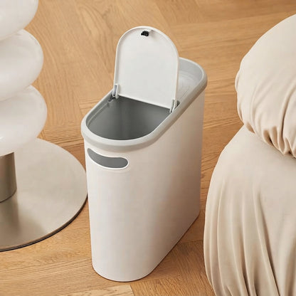 Otley 12L Slim Push Top Bathroom Bin