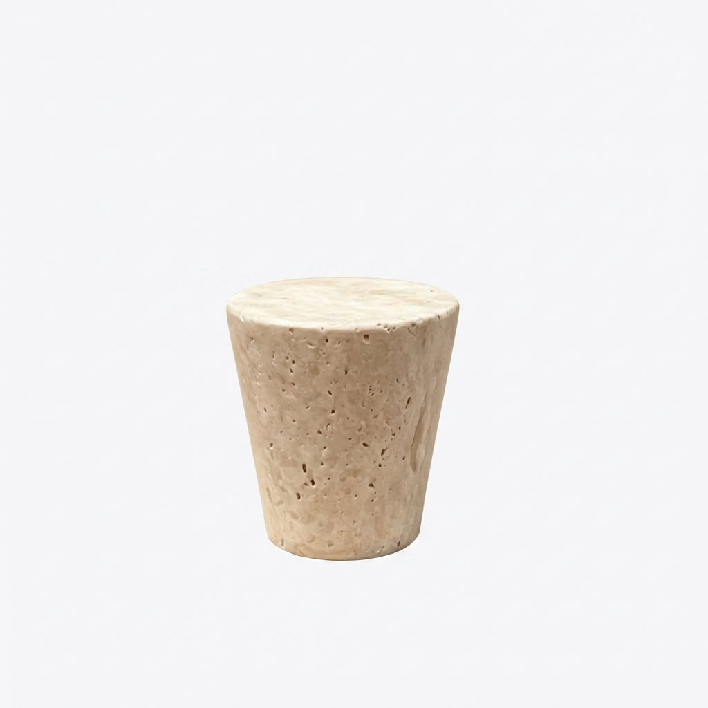 Valura Wabi Sabi Travertine Stone Cabinet Knobs