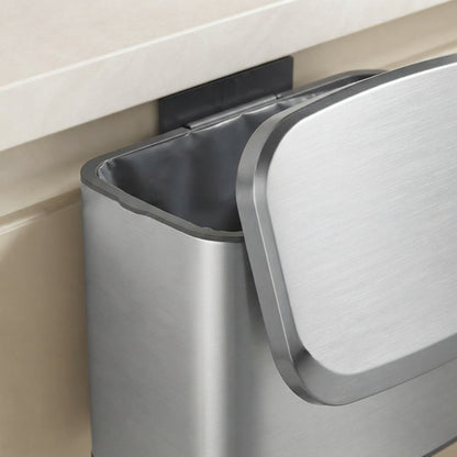 Looe Stainless Steel Wall Mounted Kitchen Bin