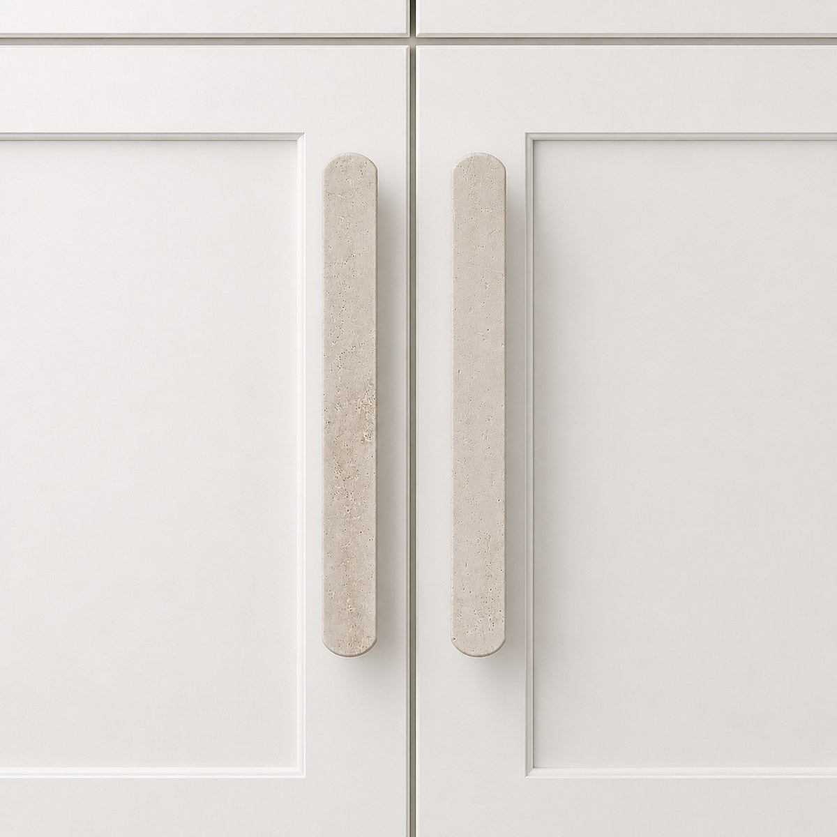 Capsla Travertine Stone Cabinet Handles