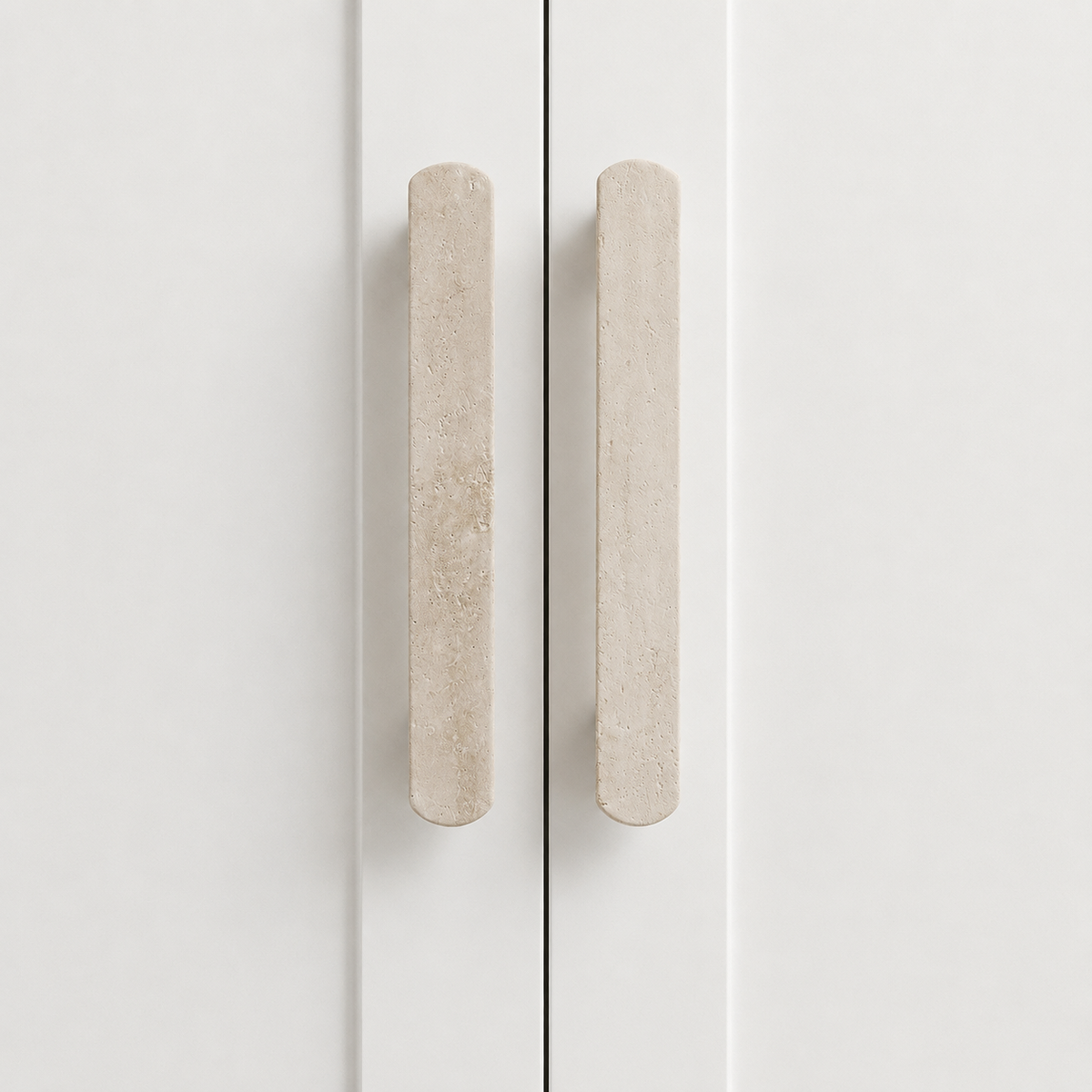 Capsla Travertine Stone Cabinet Handles
