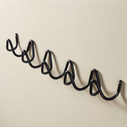 Zenor Metal Modern Wavy Hook Rail