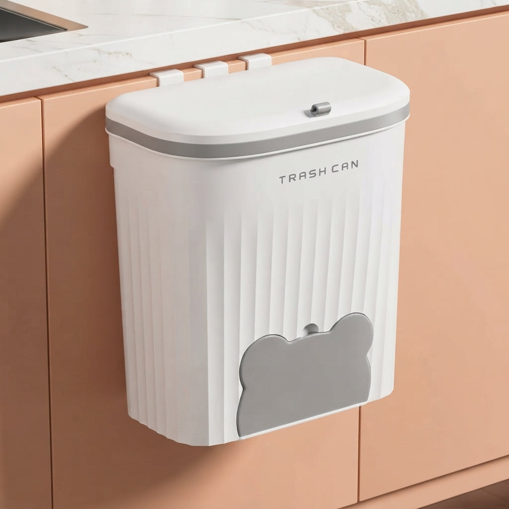 Cley Hanging Kitchen Bin with Bag Storage
