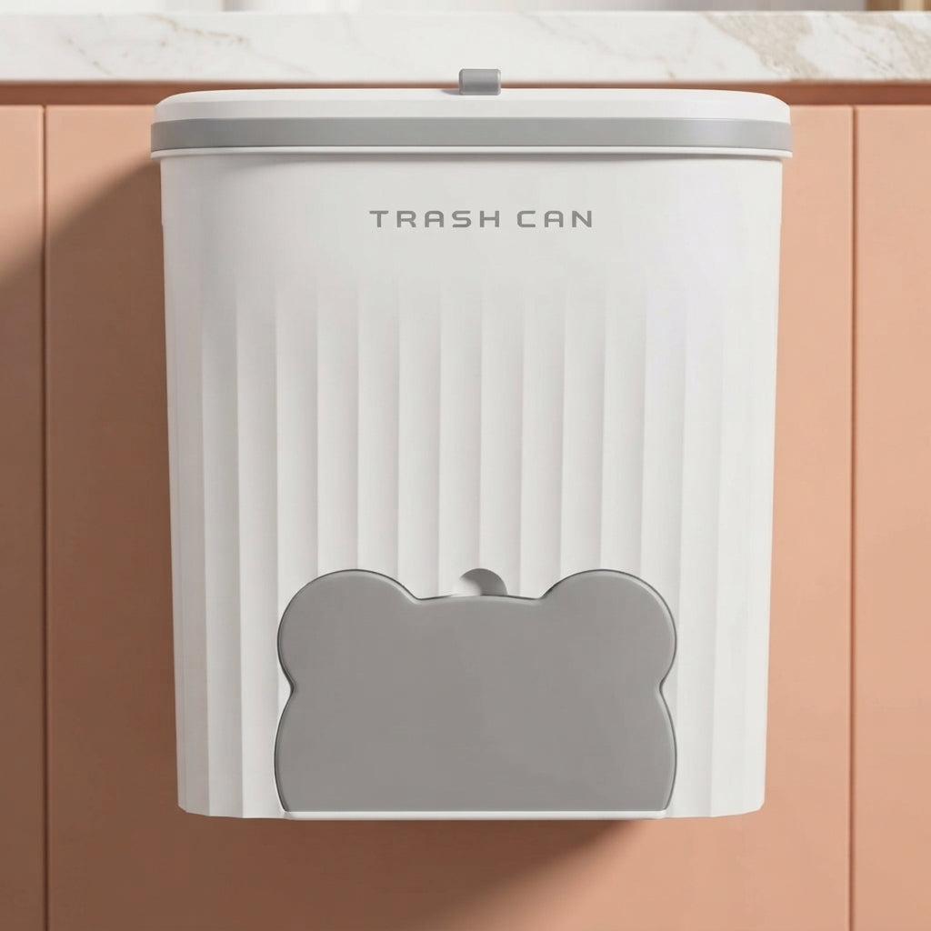 Cley Hanging Kitchen Bin with Bag Storage