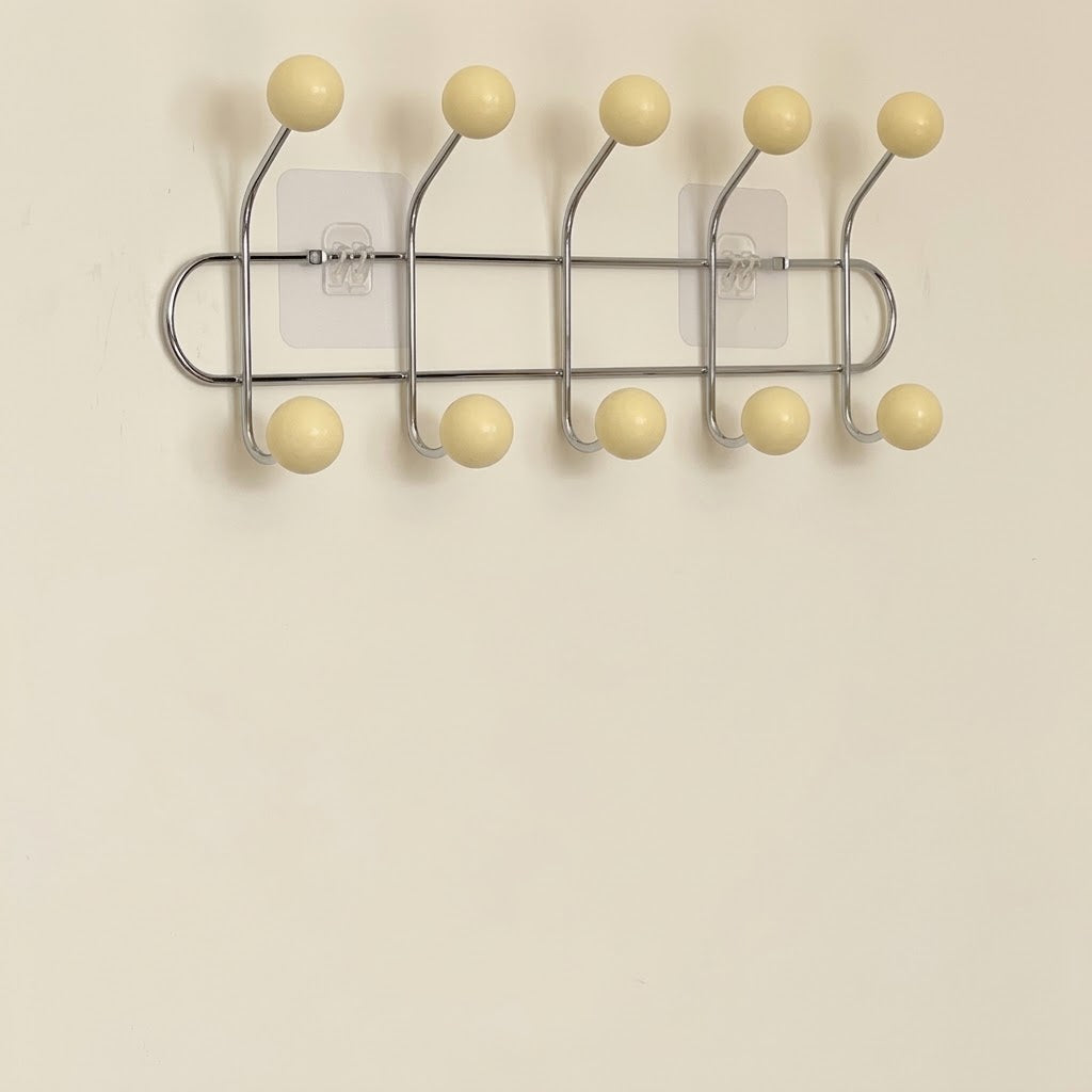Hoxly Self Adhesive Multi Hook Coat Rack