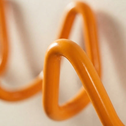 Zenor Metal Modern Wavy Hook Rail