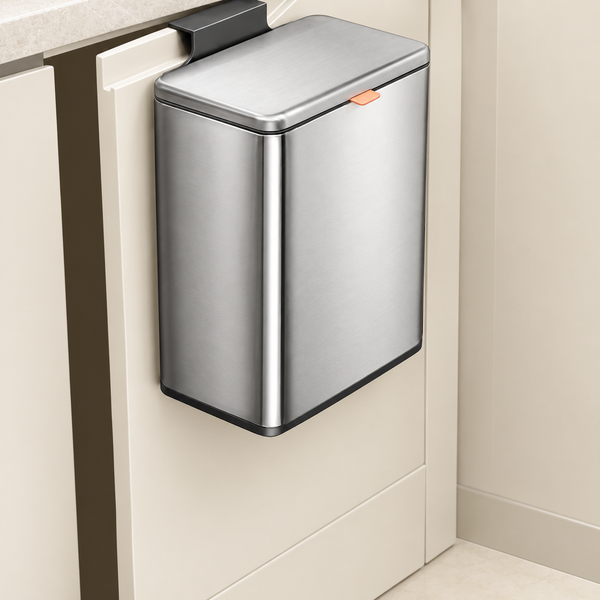 Cheam Stainless Steel Over Cabinet Door Bin