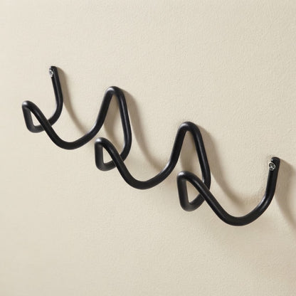 Zenor Metal Modern Wavy Hook Rail