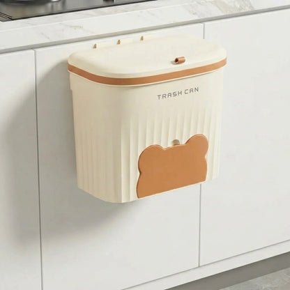 Cley Hanging Kitchen Bin with Bag Storage