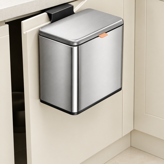 Cheam Stainless Steel Over Cabinet Door Bin