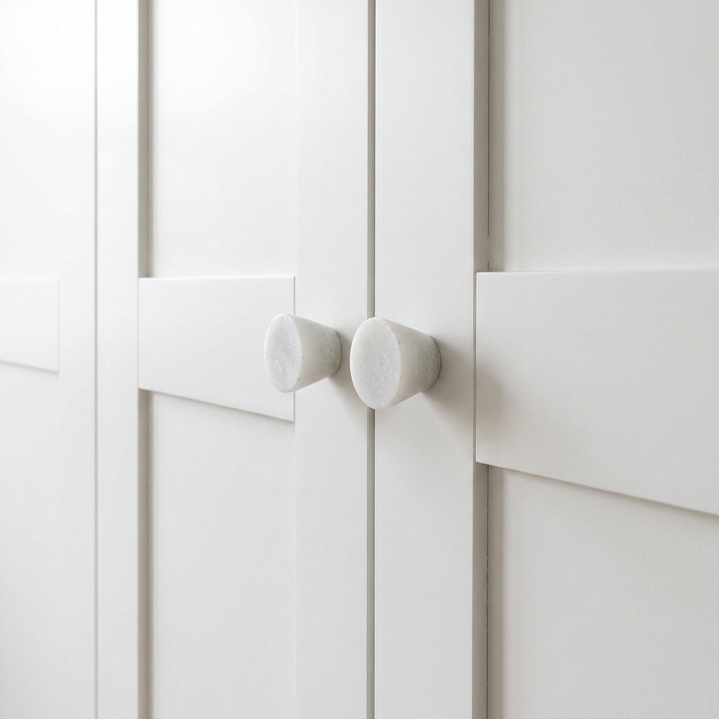 Knova Portoro Marble Modern Cabinet Knobs