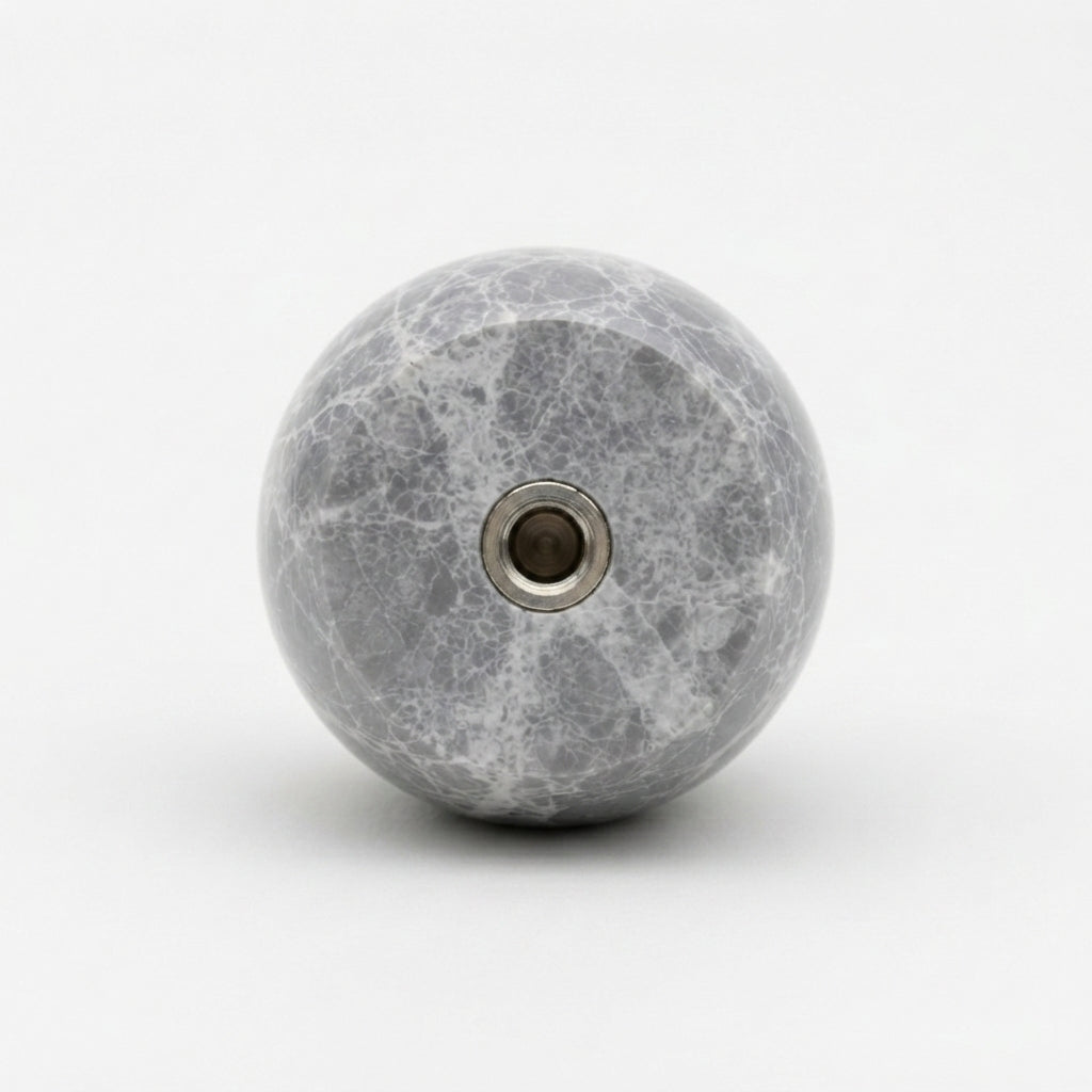 Knobia Round Natural Stone Cabinet Knobs