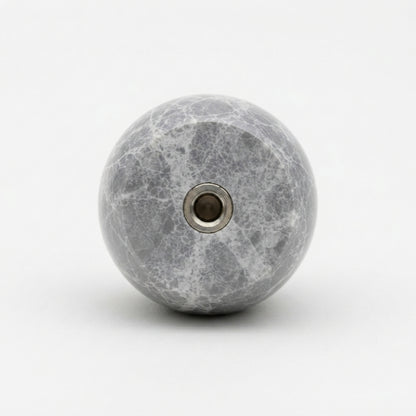Knobia Round Natural Stone Cabinet Knobs