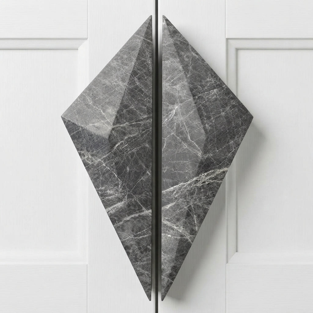 Kizova Natural Marble Cabinet Handles