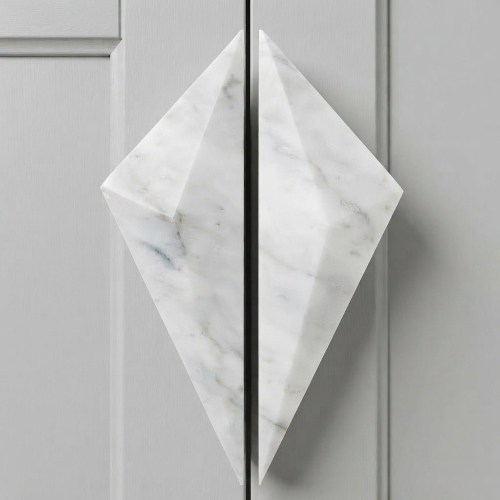 Kizova Natural Marble Cabinet Handles