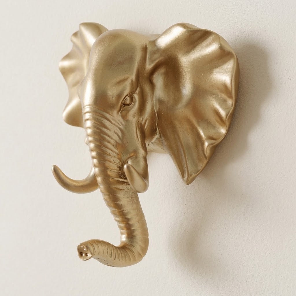 Vuleri Animal Head Decorative Wall Hook