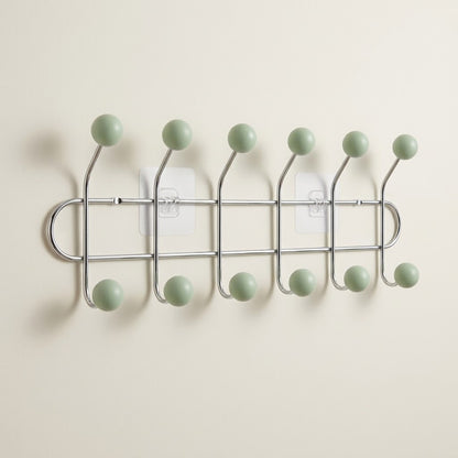 Hoxly Self Adhesive Multi Hook Coat Rack