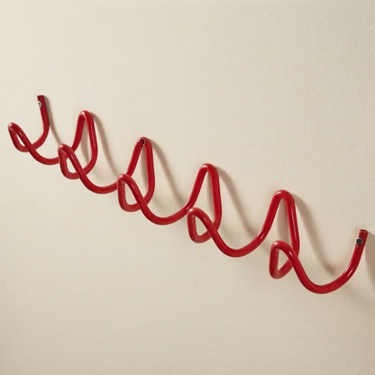 Zenor Metal Modern Wavy Hook Rail