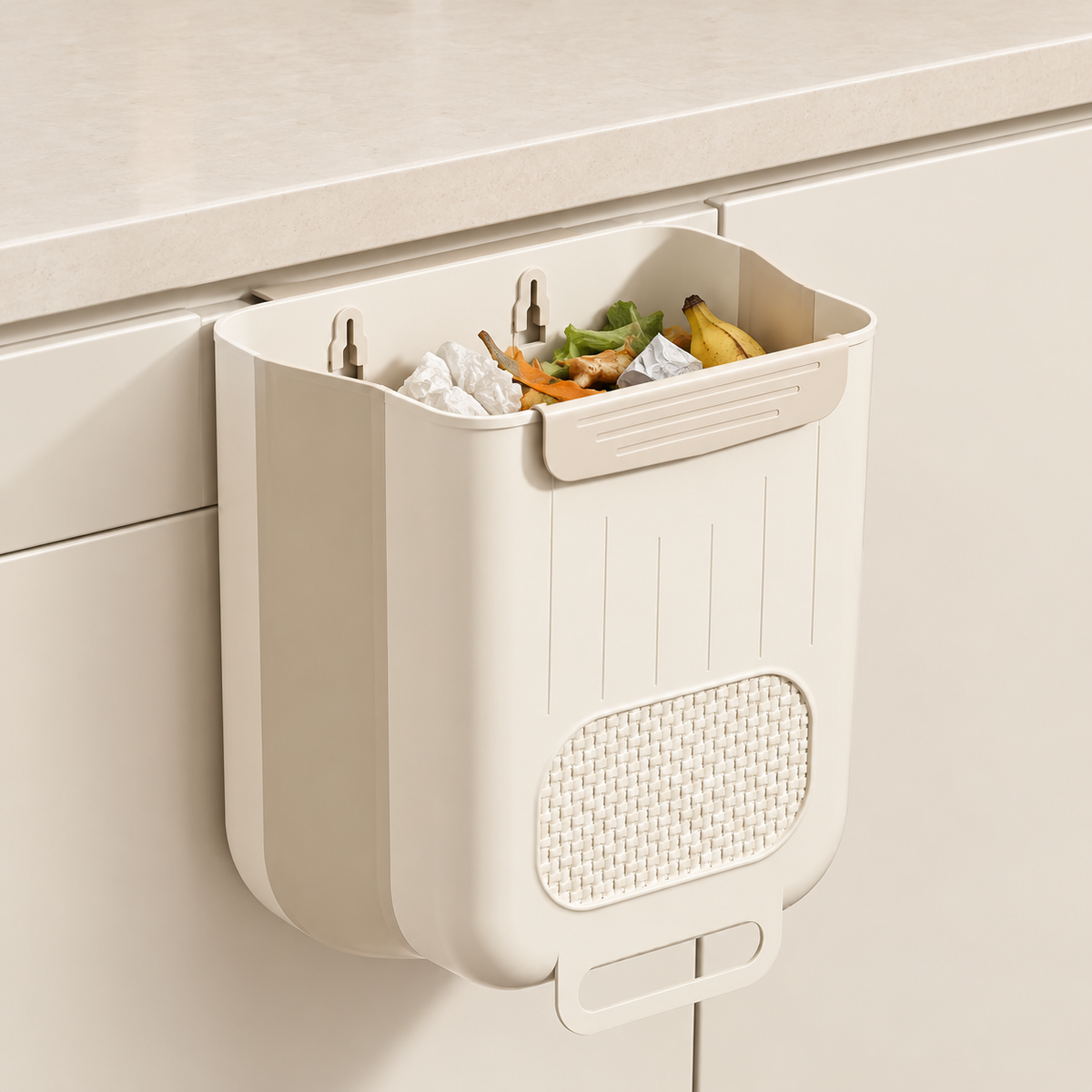 Lymm Collapsible Hanging Food Waste Caddy