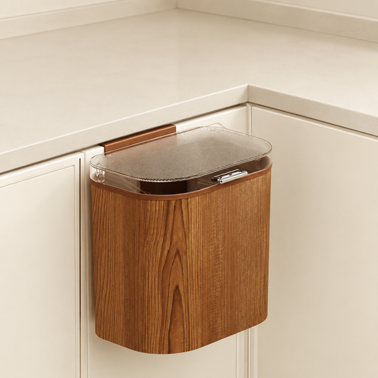 Mere Wood Effect Hanging Food Waste Caddy