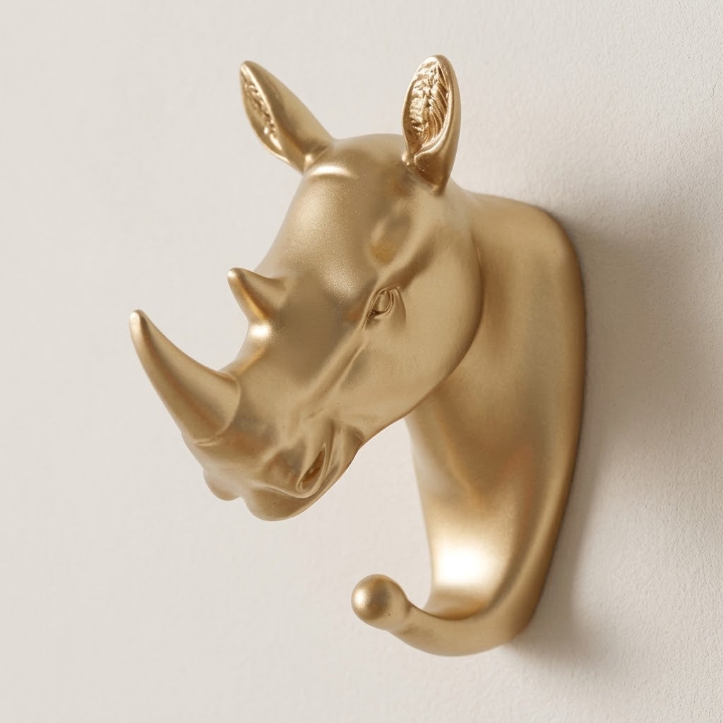 Vuleri Animal Head Decorative Wall Hook