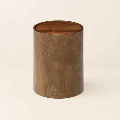 Tarn 15L Wood Effect Swing Lid Bin