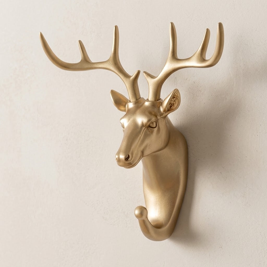 Vuleri Animal Head Decorative Wall Hook