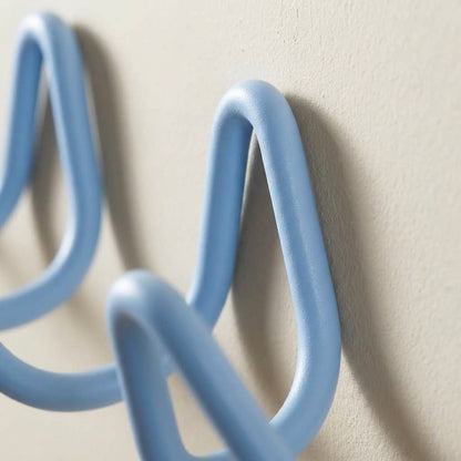 Zenor Metal Modern Wavy Hook Rail