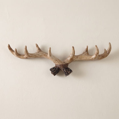 Jovren Vintage Antler Coat Hook Rail