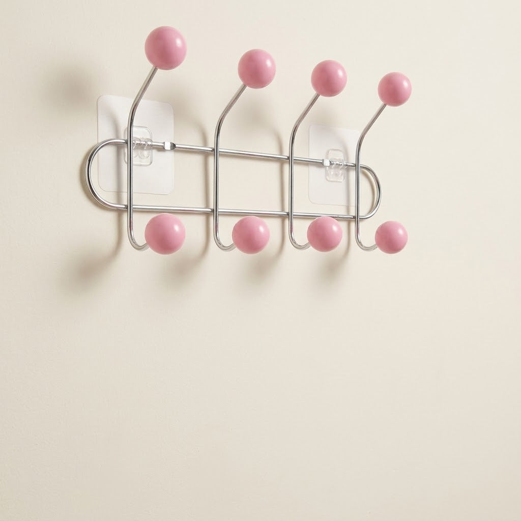 Hoxly Self Adhesive Multi Hook Coat Rack