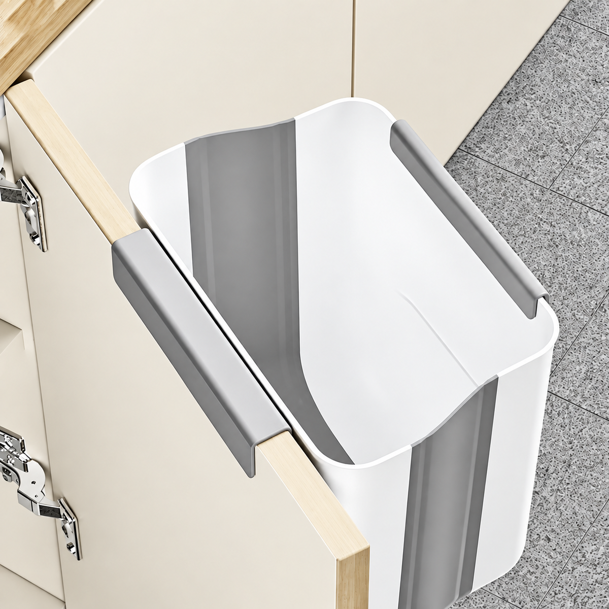 Lymm Collapsible Hanging Food Waste Caddy