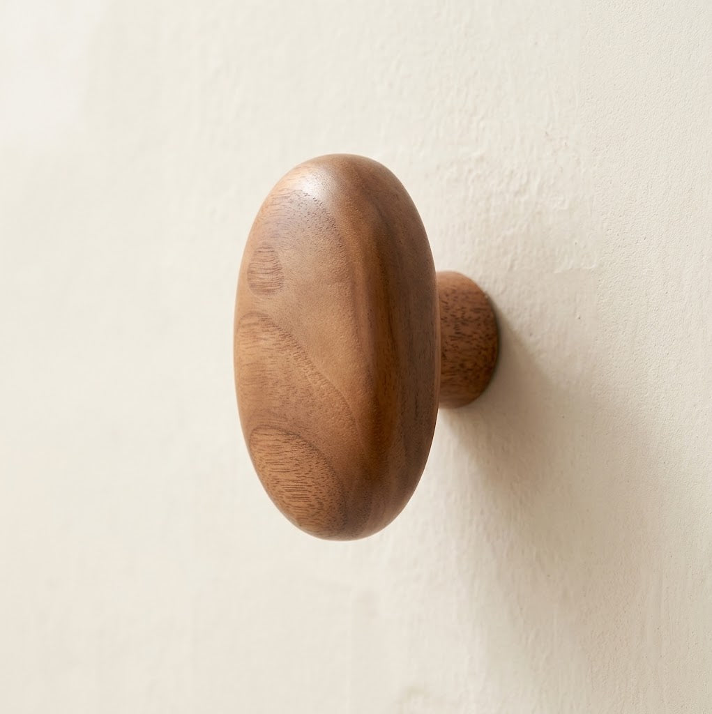 Zorvun Scandi Solid Wood Wall Hook