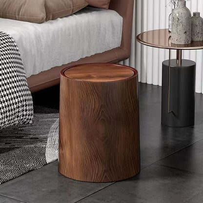 Tarn 15L Wood Effect Swing Lid Bin